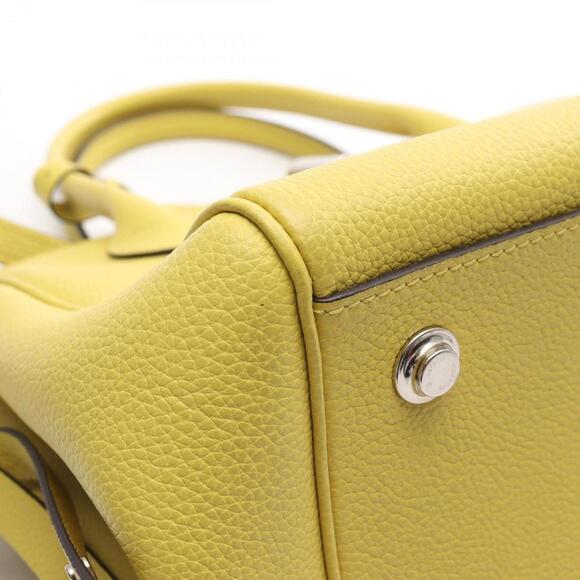 LOUIS VUITTON Yellow Leather Bag - Picture 7 of 9